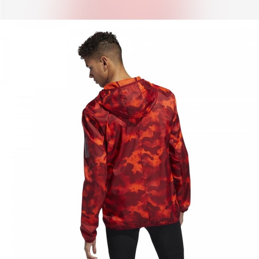 Adidas Own The Run Urban Camo Hoodie Jacket (Smal… - image 2